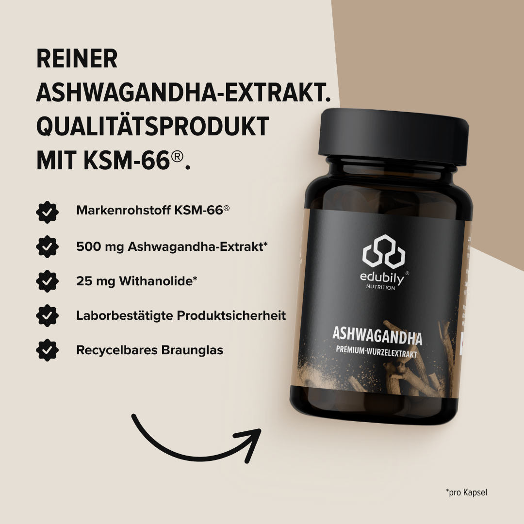 Ashwagandha Kapseln KSM-66®