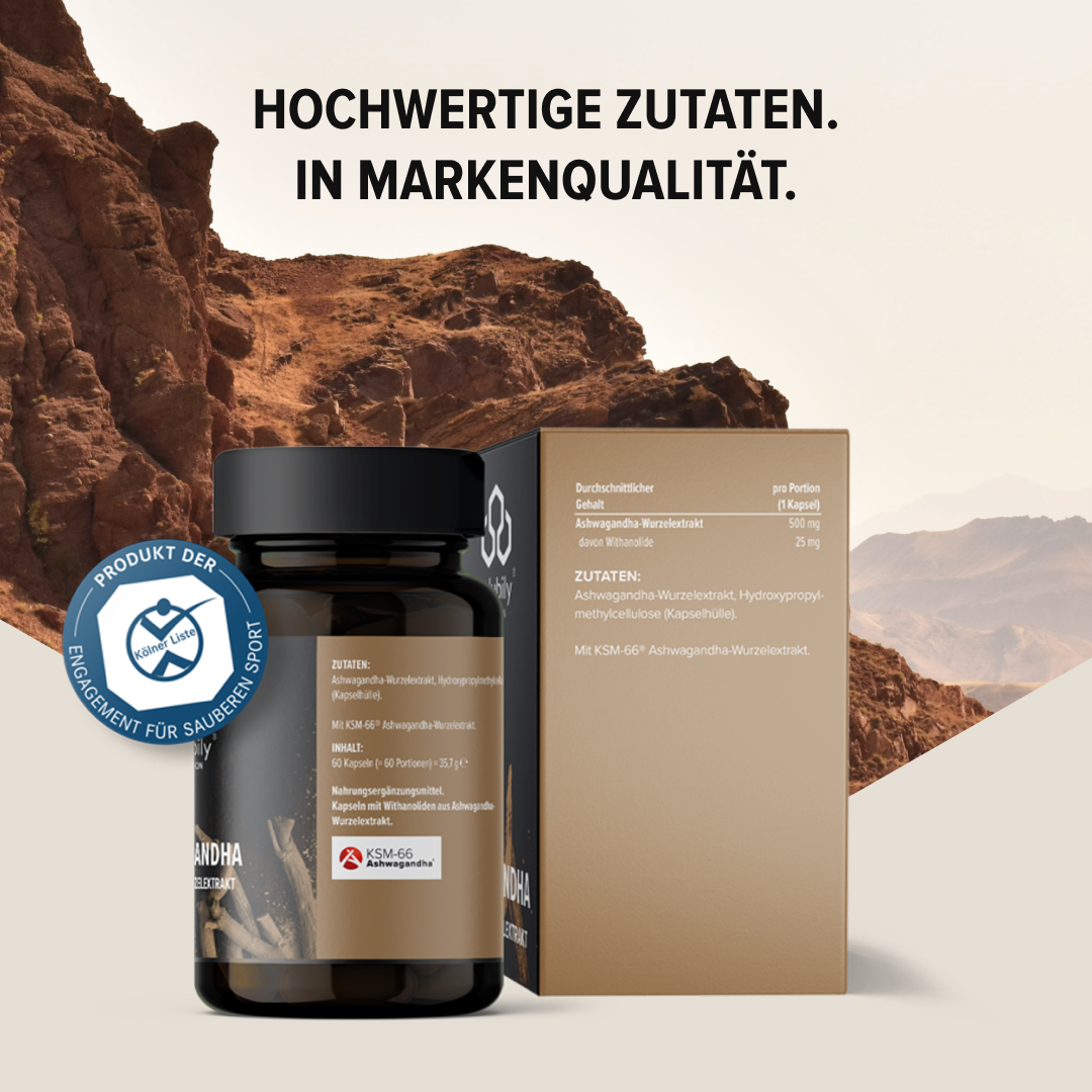 Ashwagandha Kapseln KSM-66®