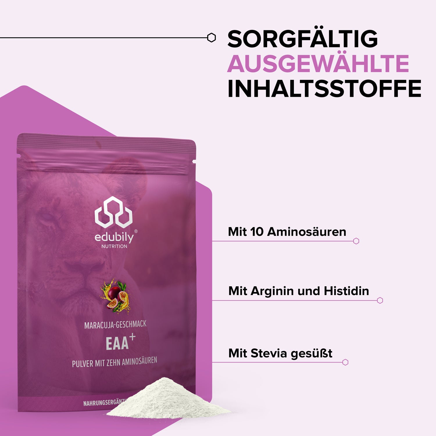 EAA Pulver – Essenzielle Aminosäuren