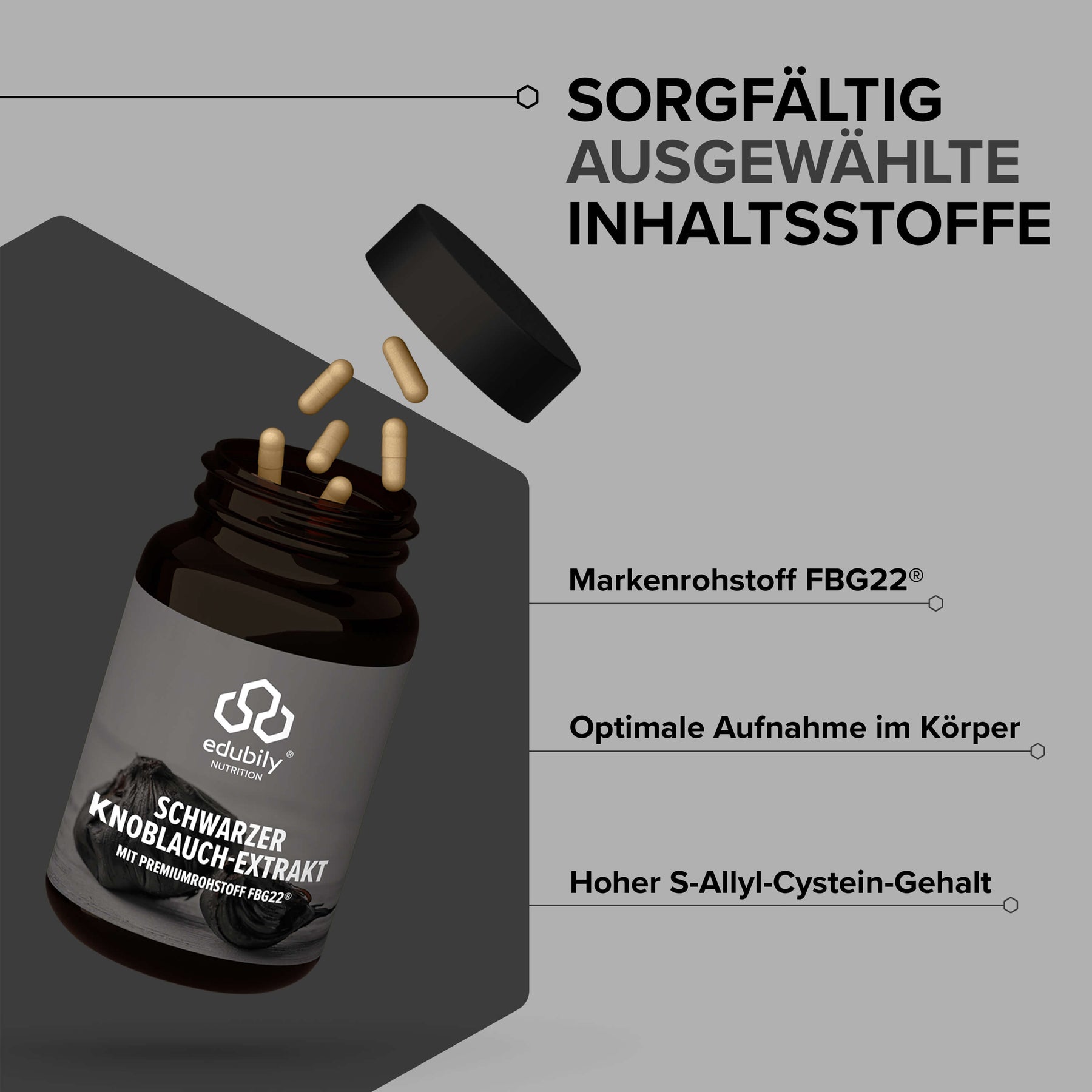 Schwarzer Knoblauch-Extrakt FBG22