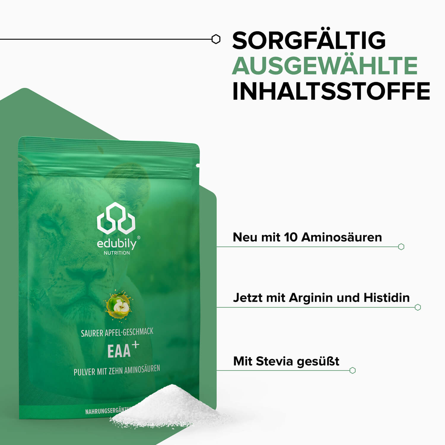 EAA Pulver – Essenzielle Aminosäuren