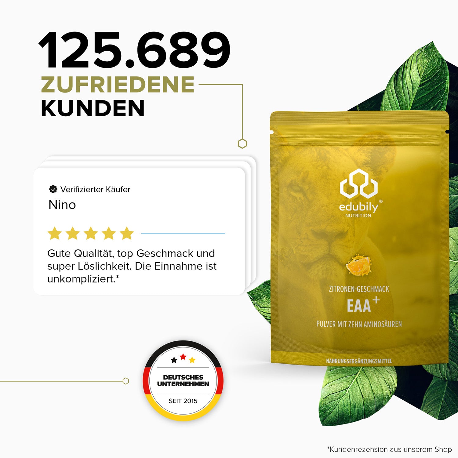 EAA Pulver – Essenzielle Aminosäuren