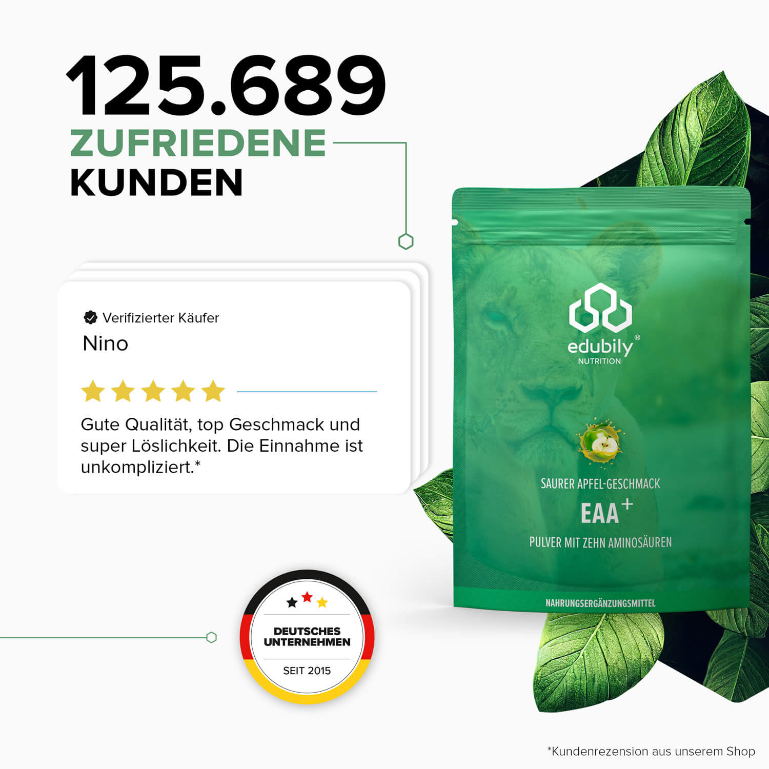 EAA Pulver – Essenzielle Aminosäuren
