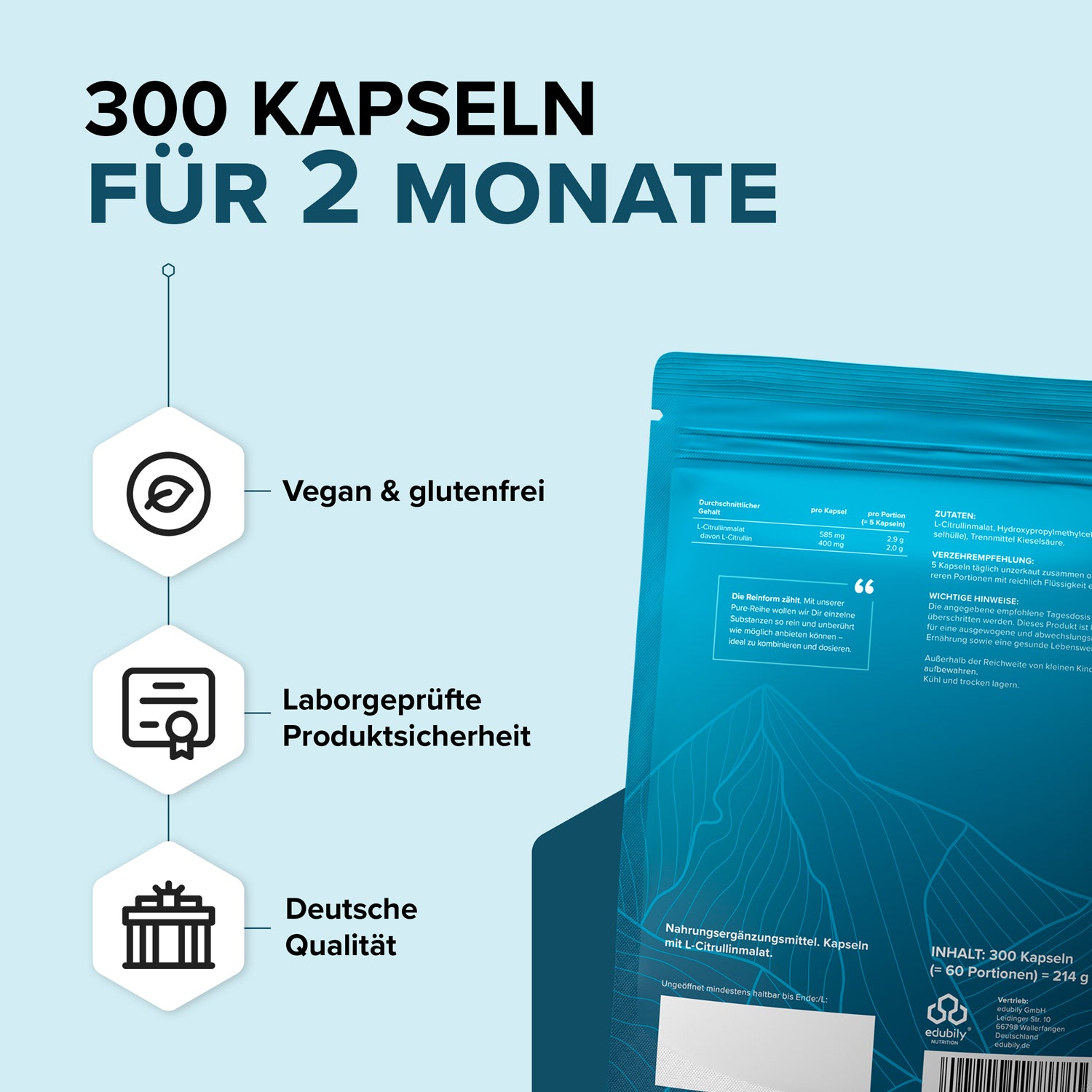 Citrullin-Malat Kapseln