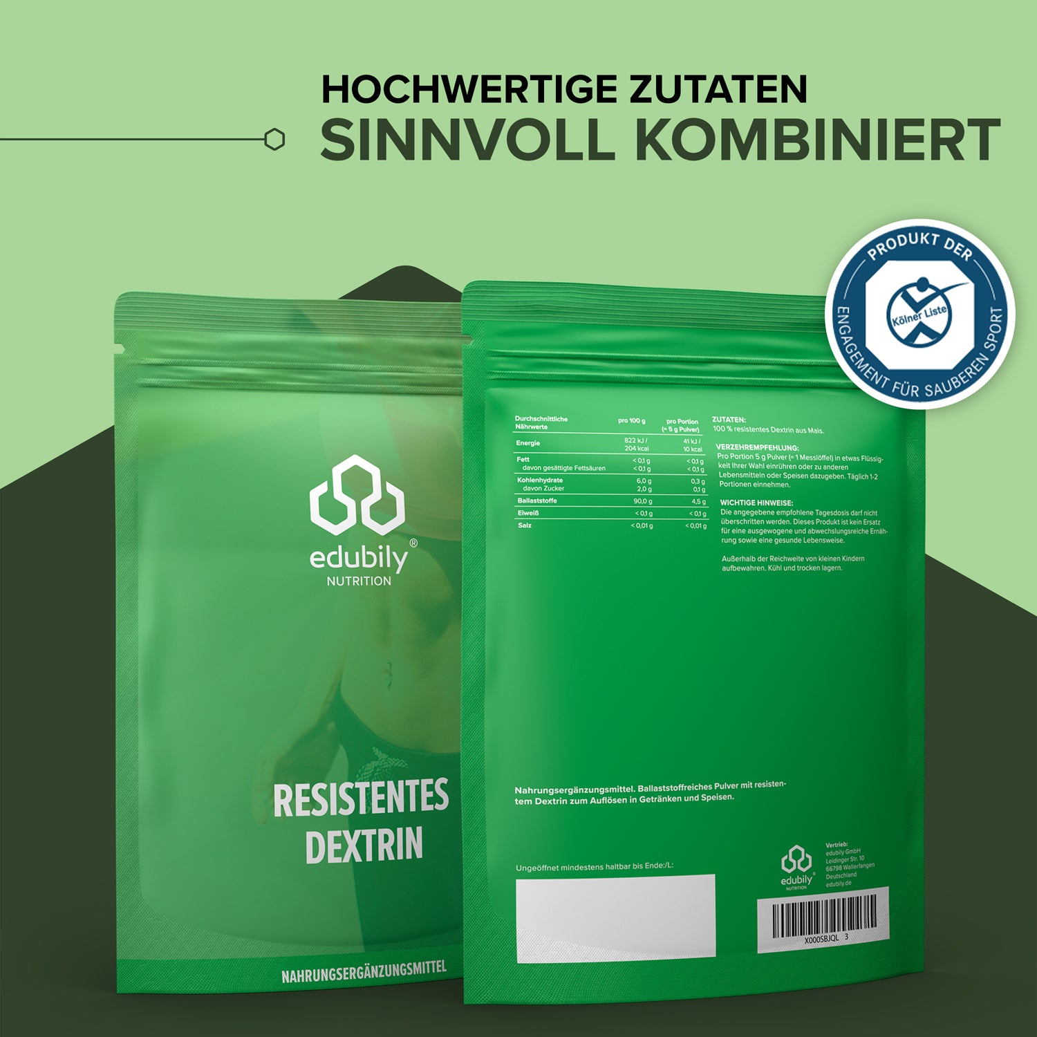 Resistentes Dextrin Pulver
