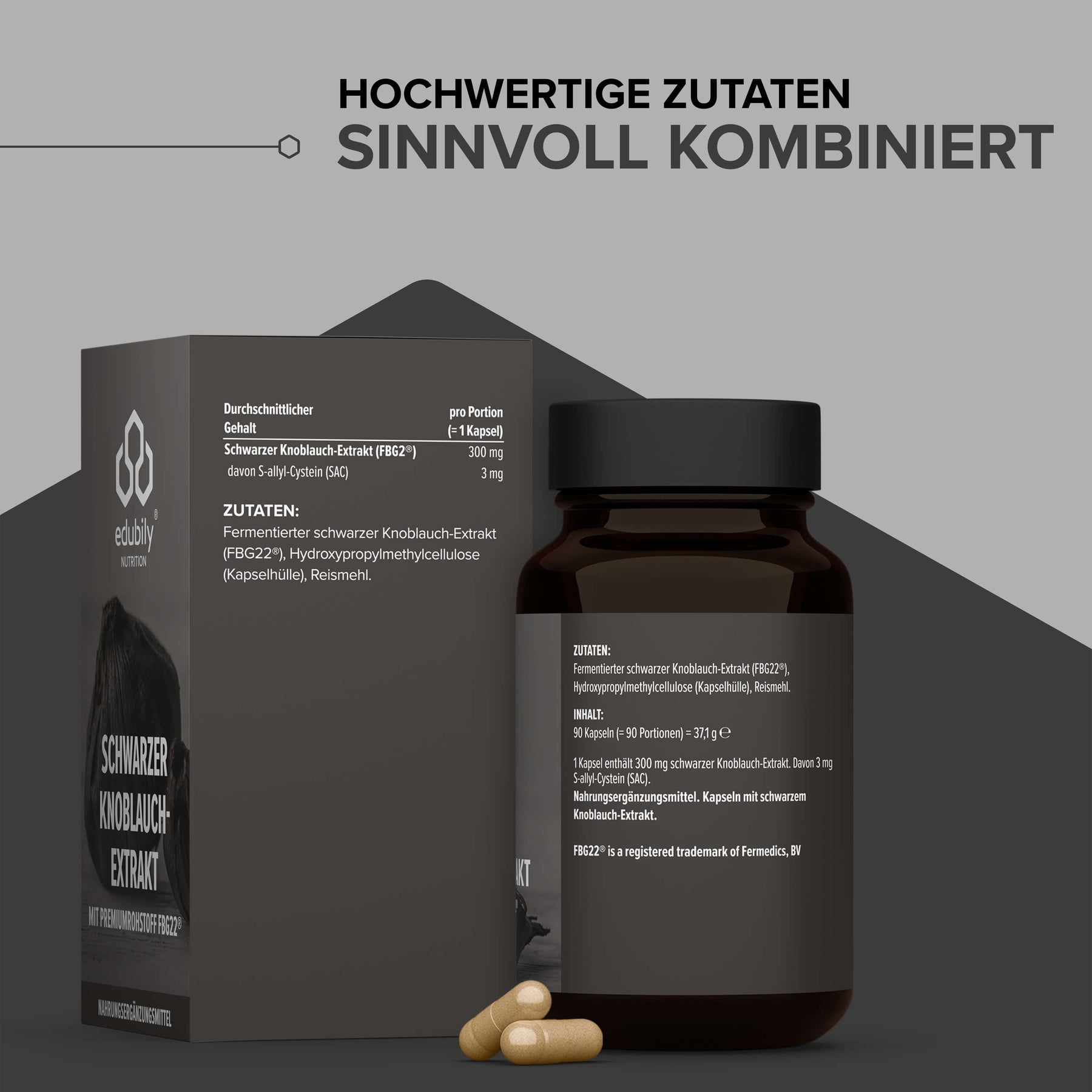 Schwarzer Knoblauch-Extrakt FBG22