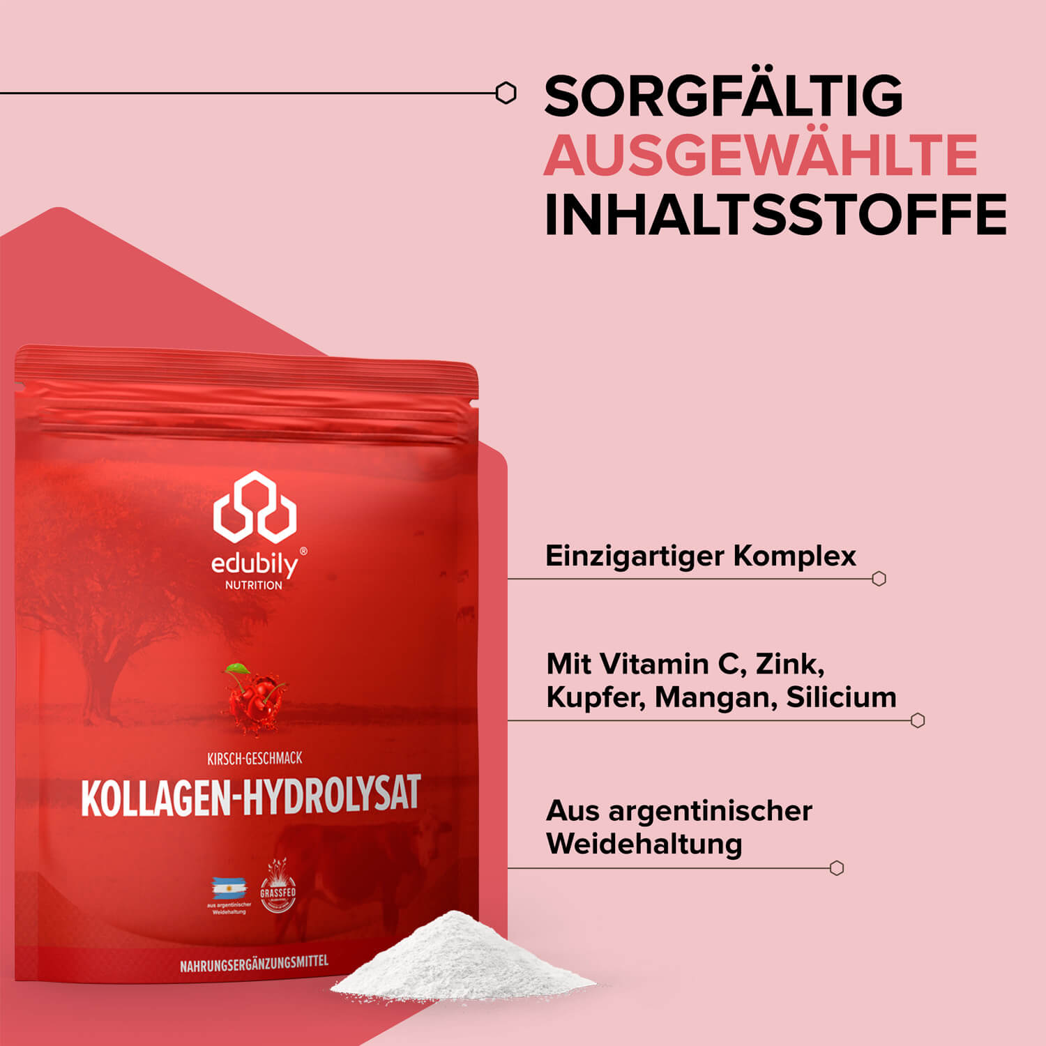 Kollagen-Hydrolysat Pulver