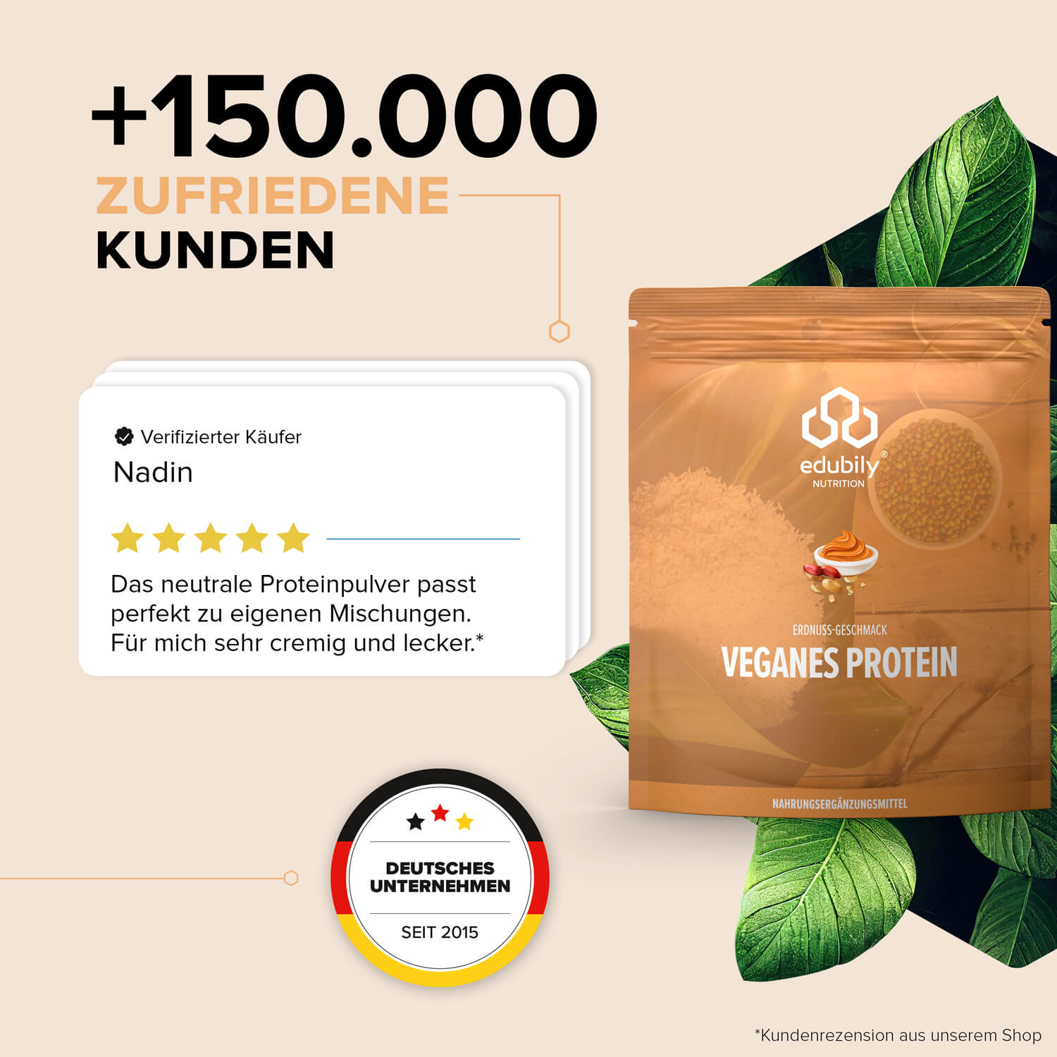 Veganes Proteinpulver