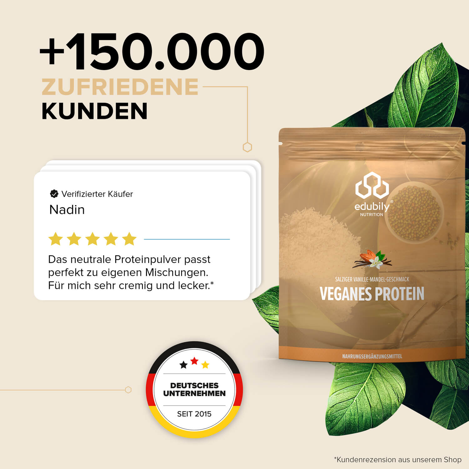 Veganes Proteinpulver