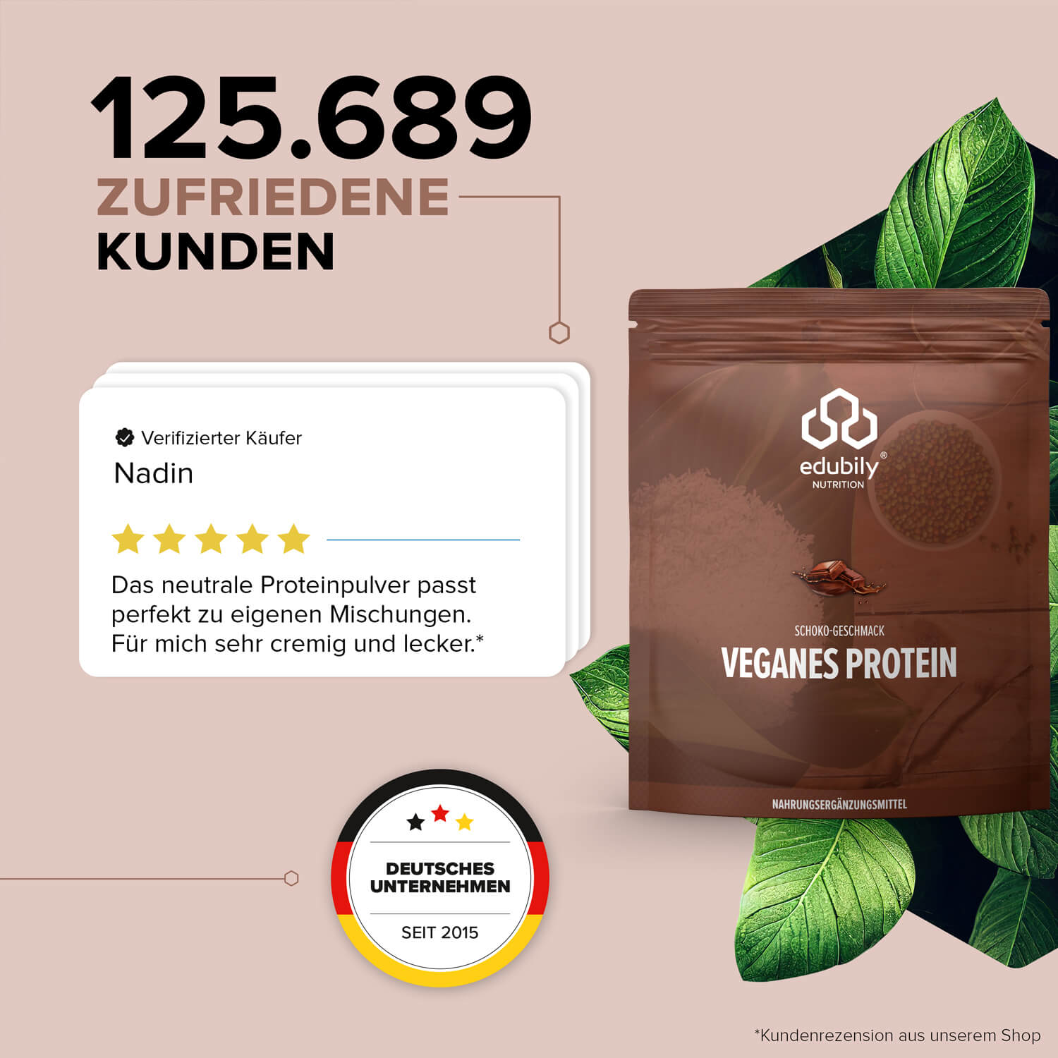 Veganes Proteinpulver