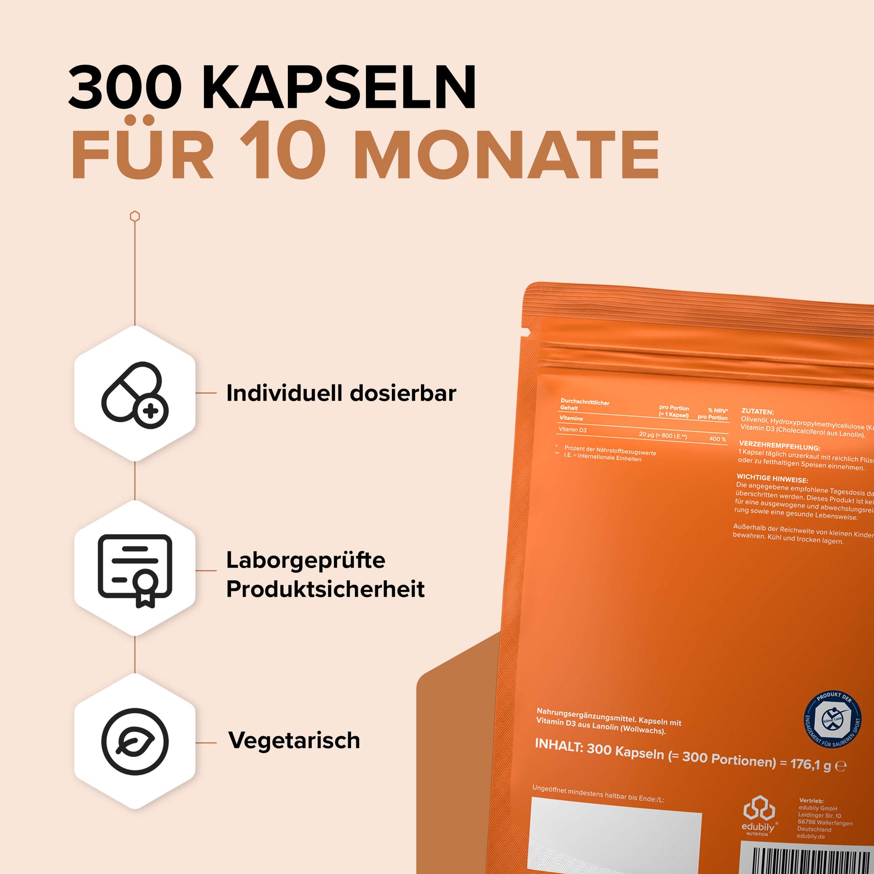 Vitamin D Öl & Kapseln