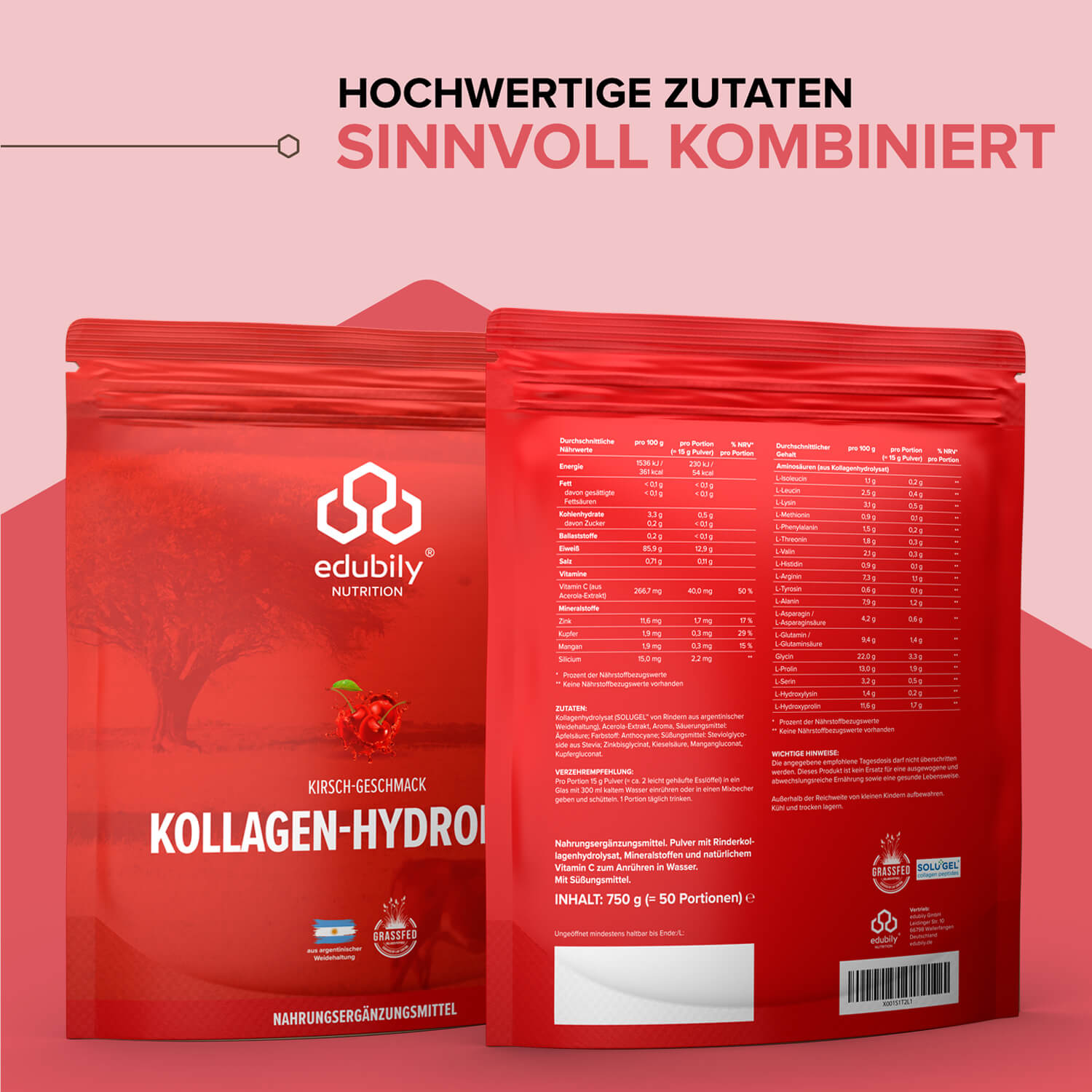 Kollagen-Hydrolysat Pulver