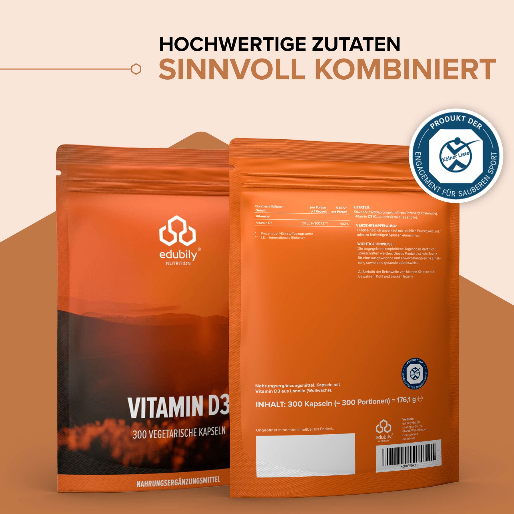 Vitamin D Öl & Kapseln