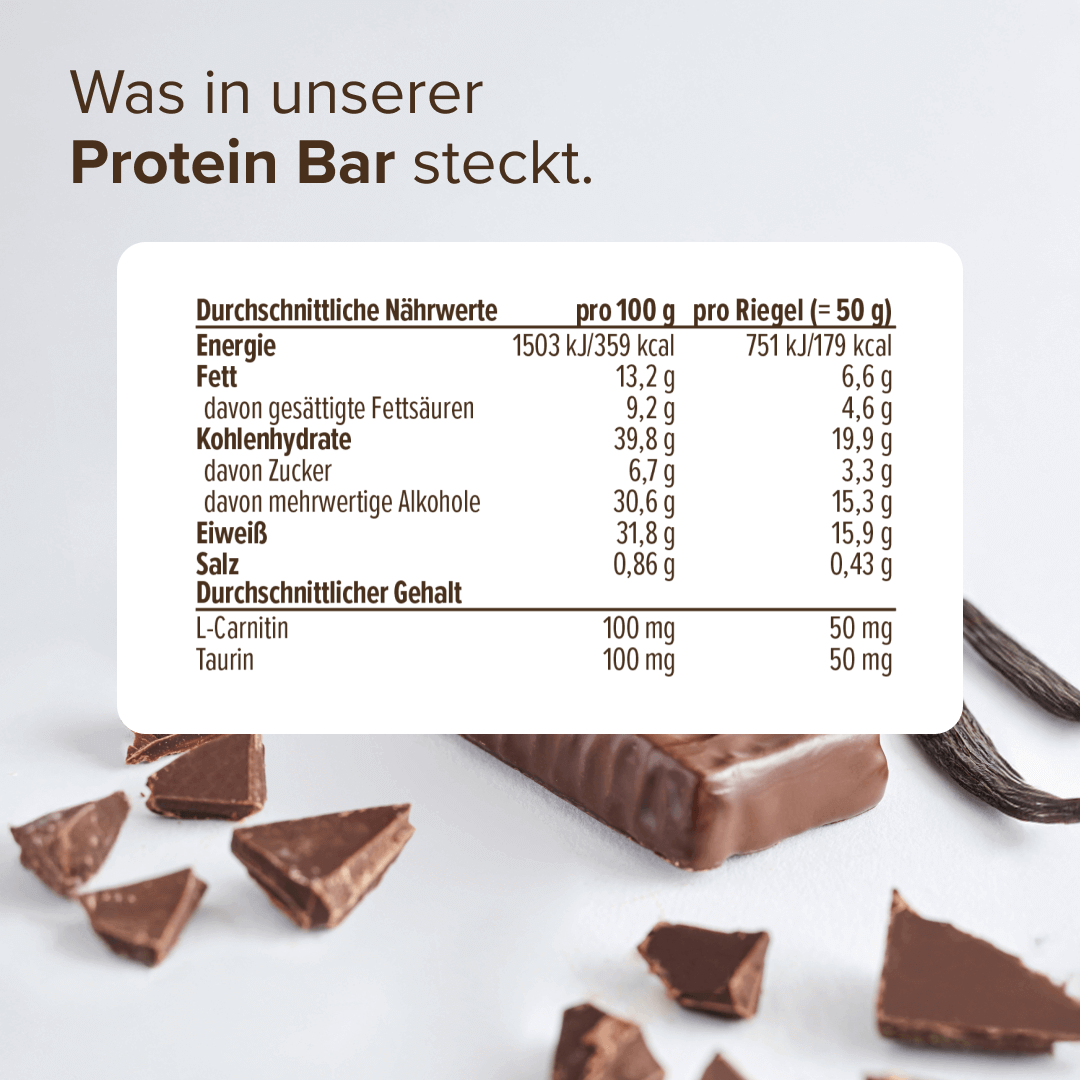 Protein Bar Chocolate Vanilla