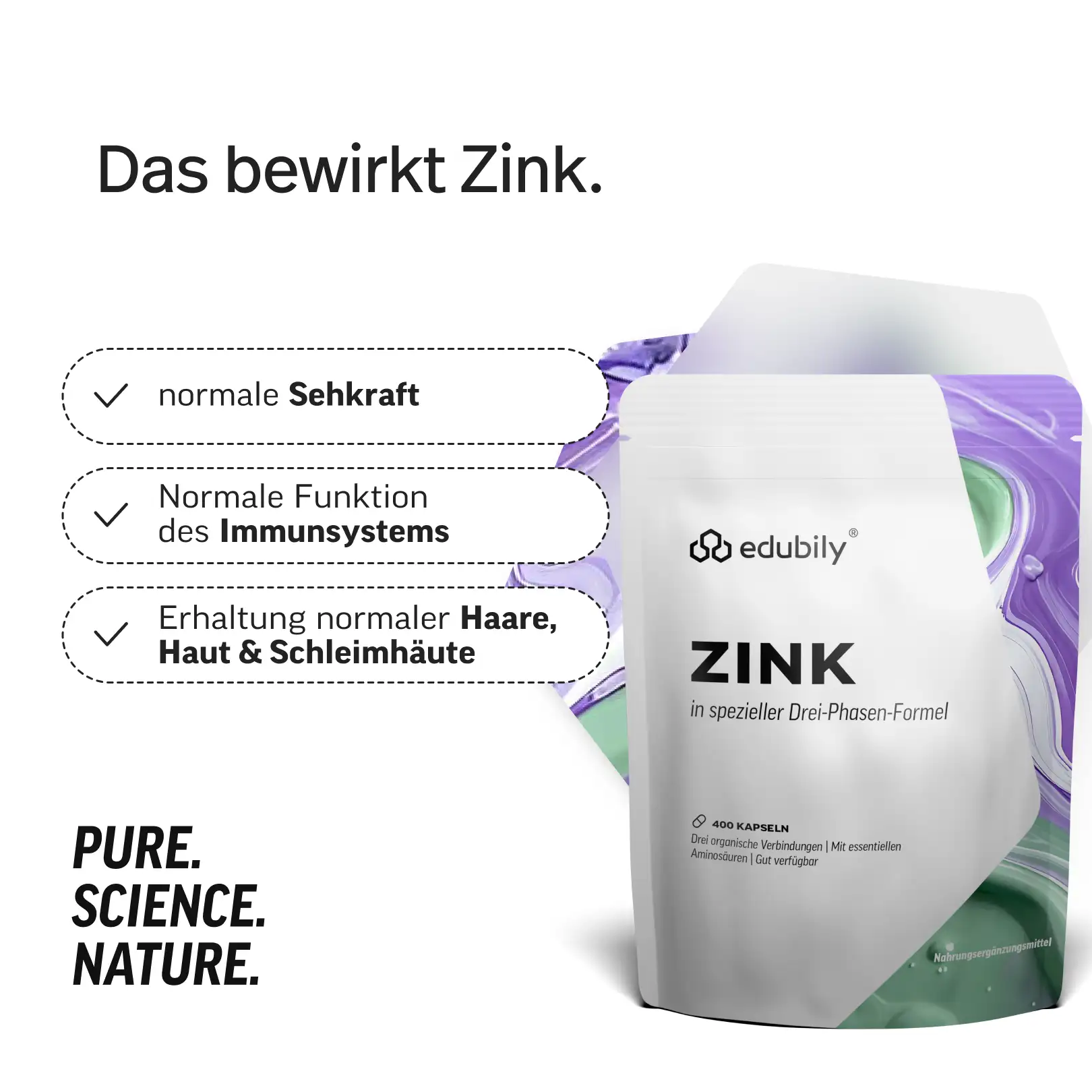 Zink-Komplex Kapseln
