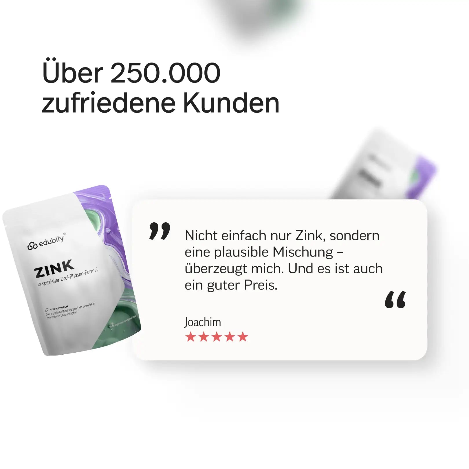 Zink-Komplex Kapseln