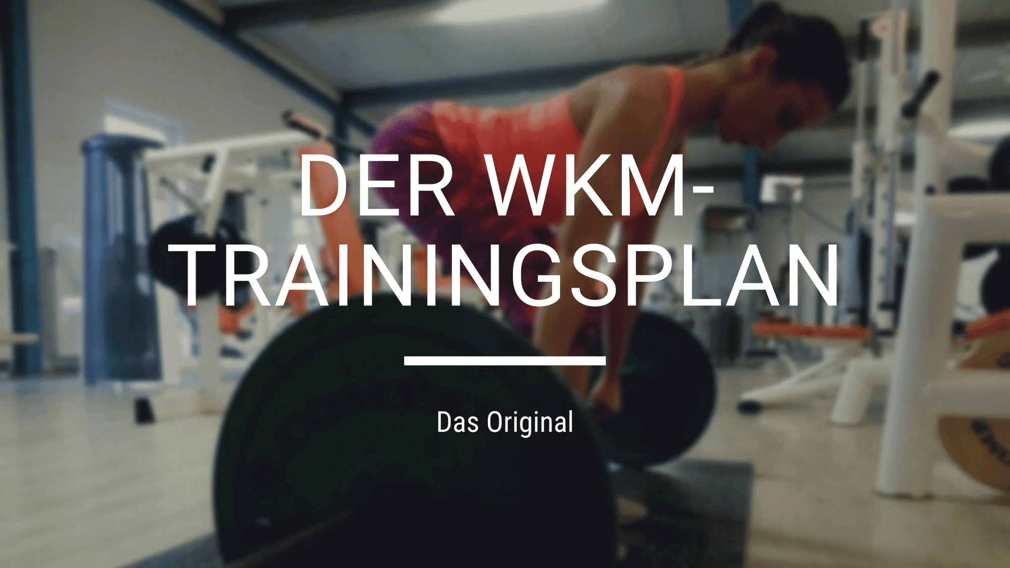 WKM Plan: Der original Trainingsplan - edubily GmbH
