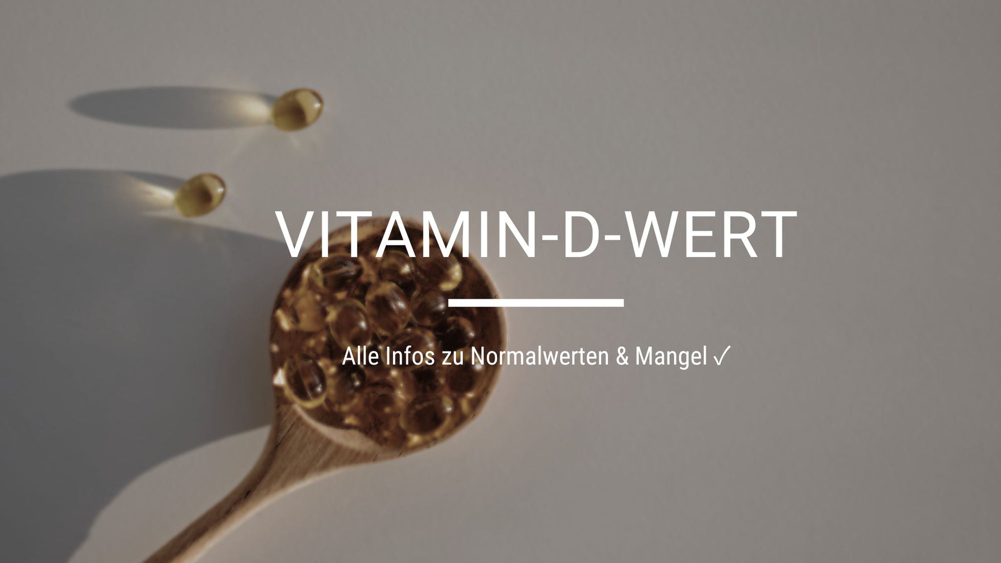 vitamin d wert normal