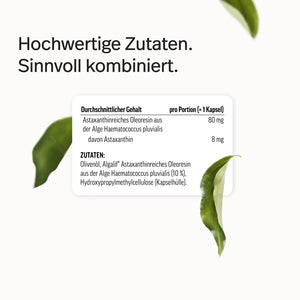 astaxanthin nährwerte