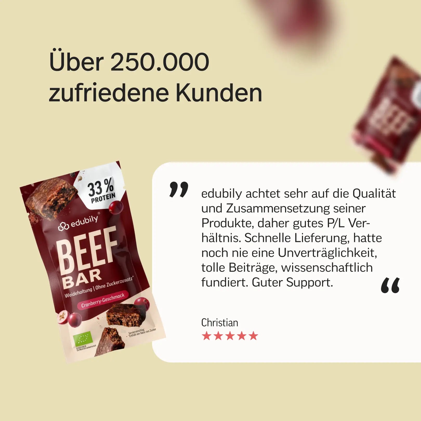 Beef Bar Cranberry