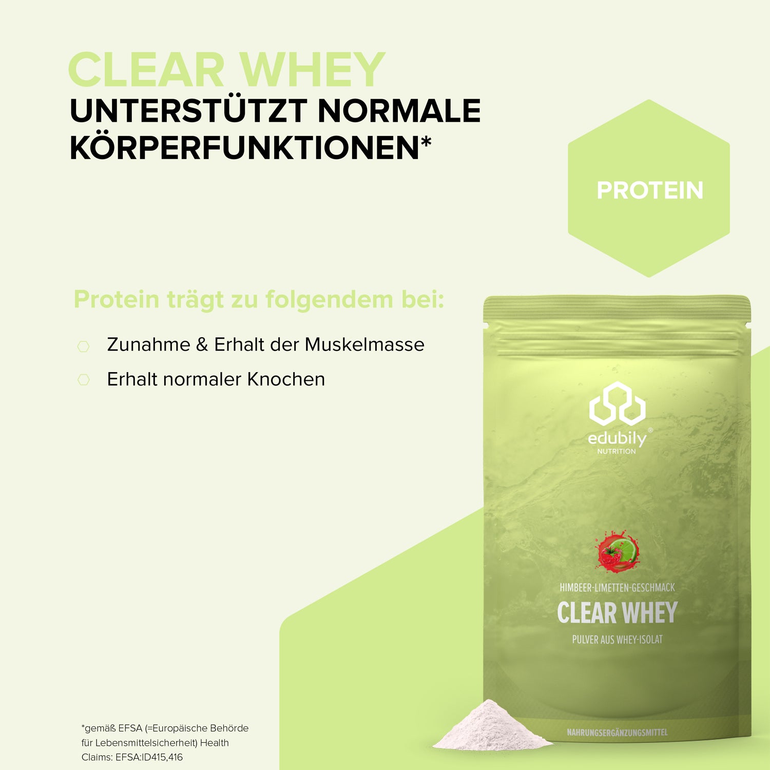 Clear Whey - Pulver aus Whey-Isolat