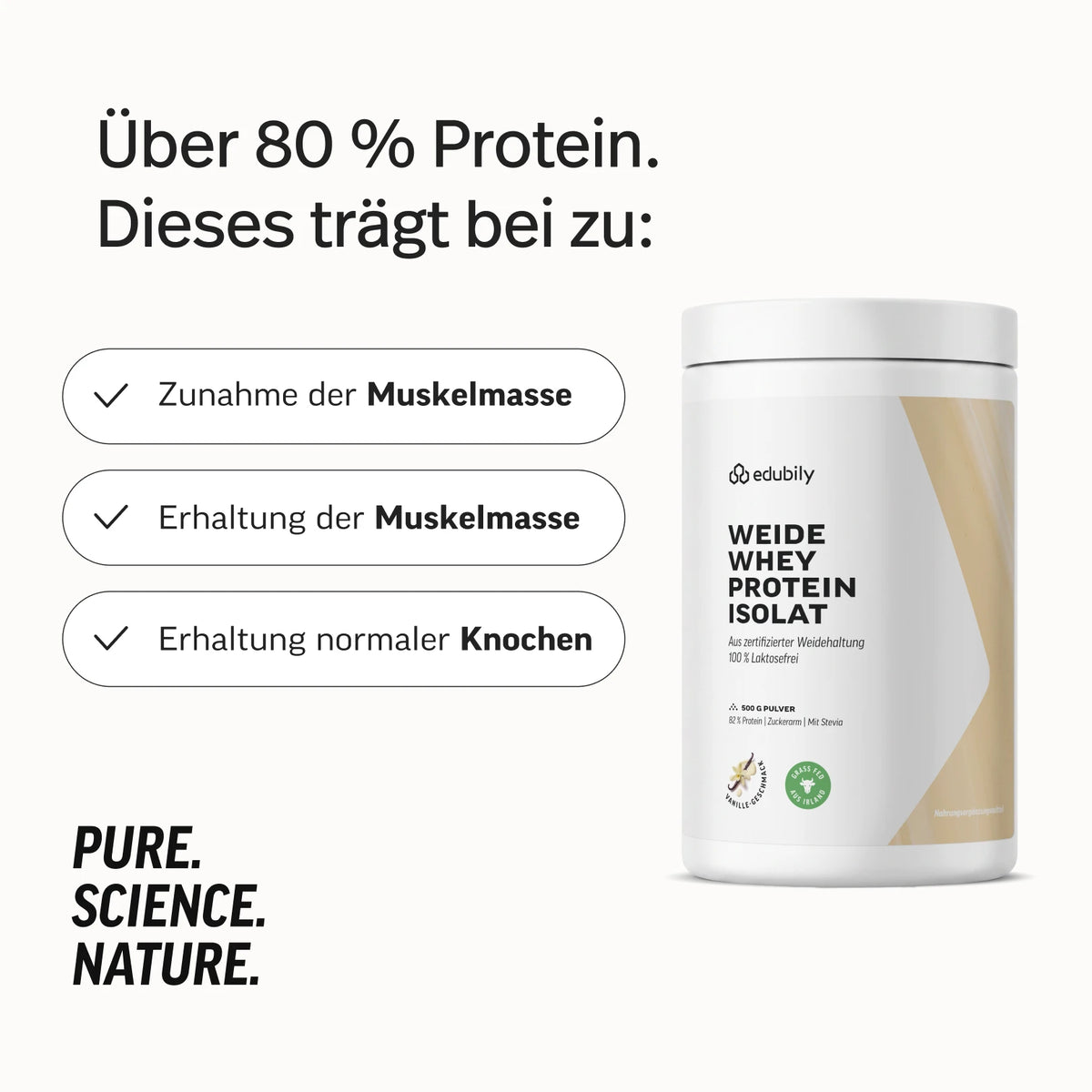 #Geschmacksrichtungen_Vanille / 500g