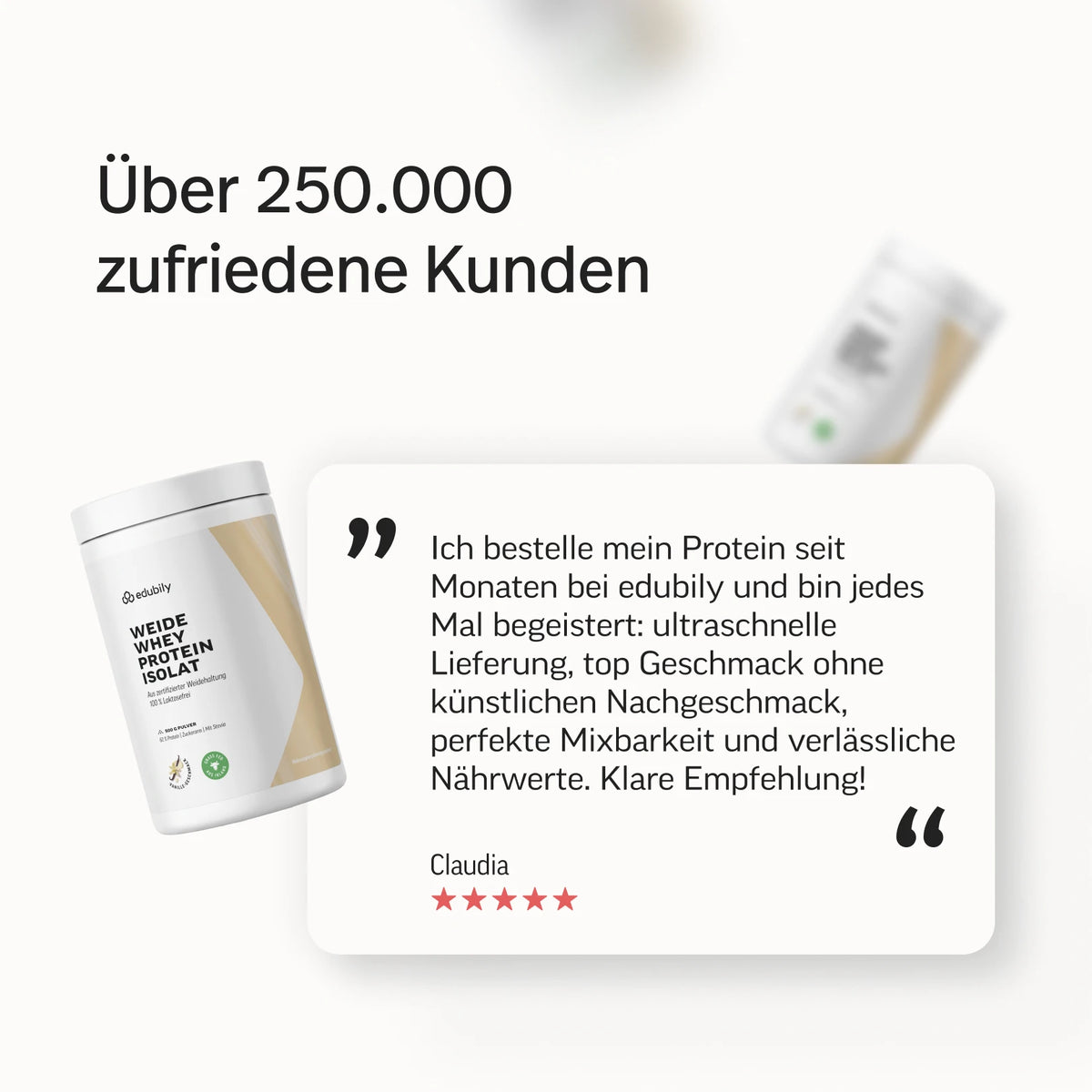 #Geschmacksrichtungen_Vanille / 500g
