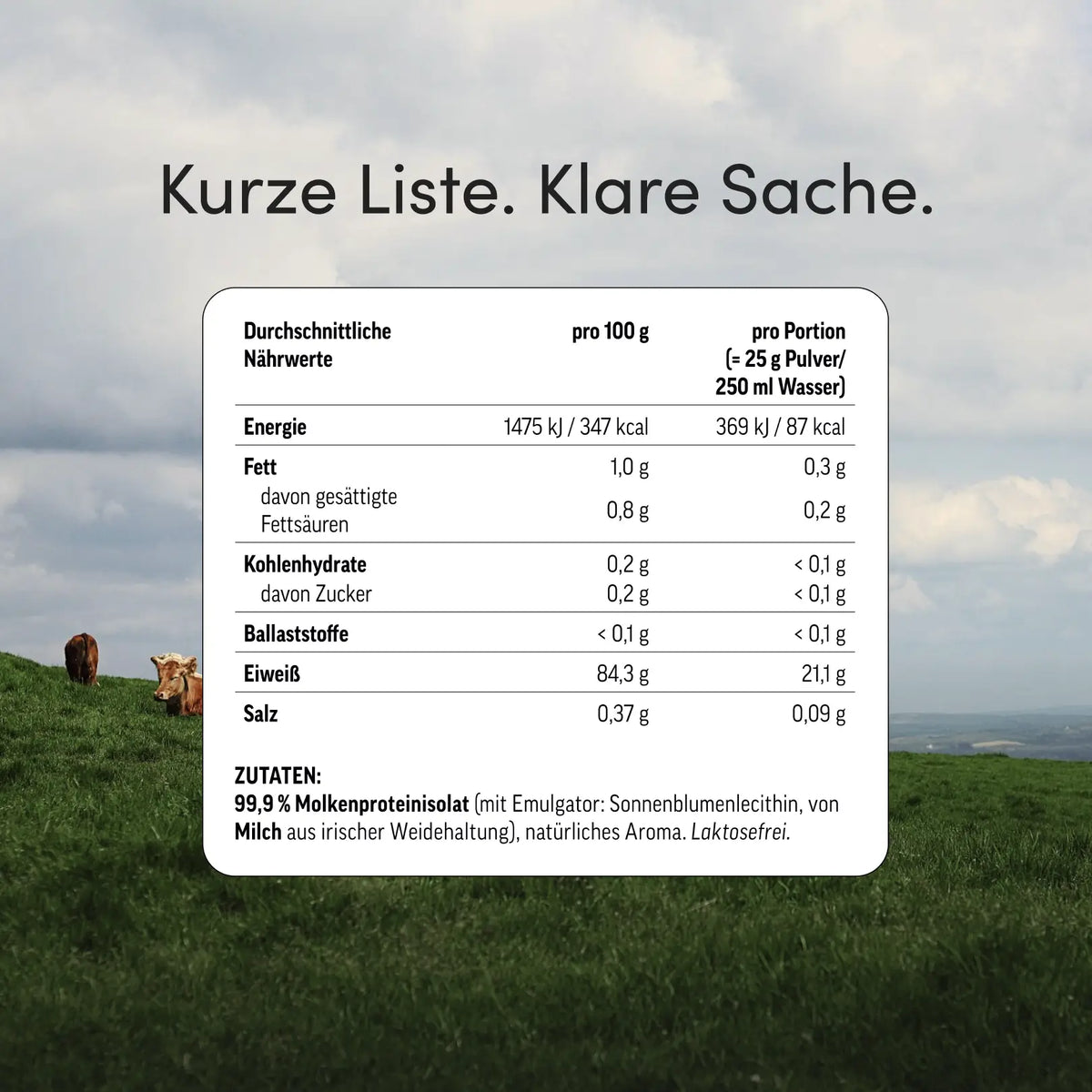 #Geschmacksrichtungen_Neutral / 500g