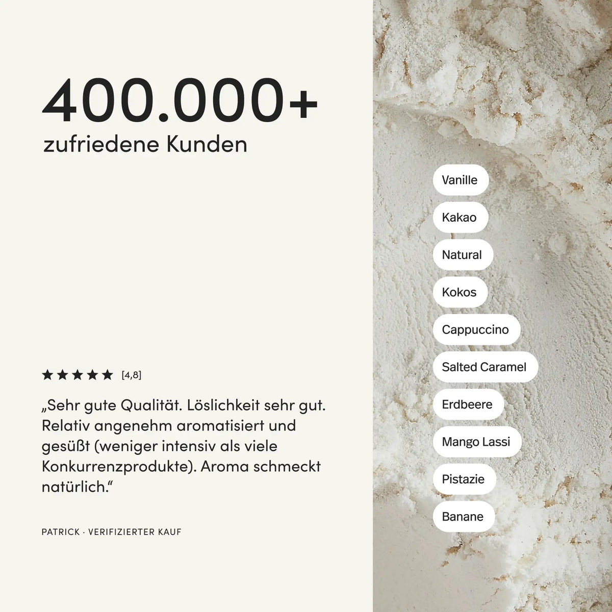 #Geschmacksrichtungen_Vanille