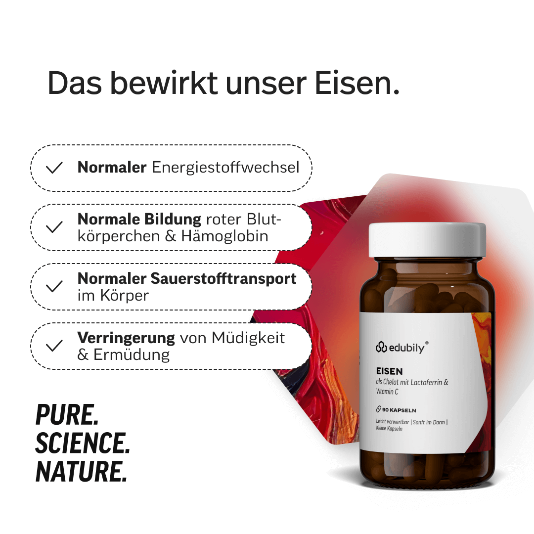 Eisen Kapseln mit Lactoferrin