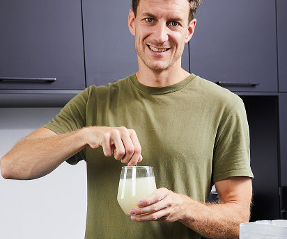 Pulver Glas Schritt 2