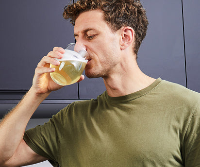 Pulver Glas Schritt 3