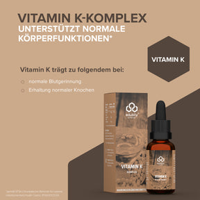 Vitamin K-Komplex mit K1 und K2-MK7