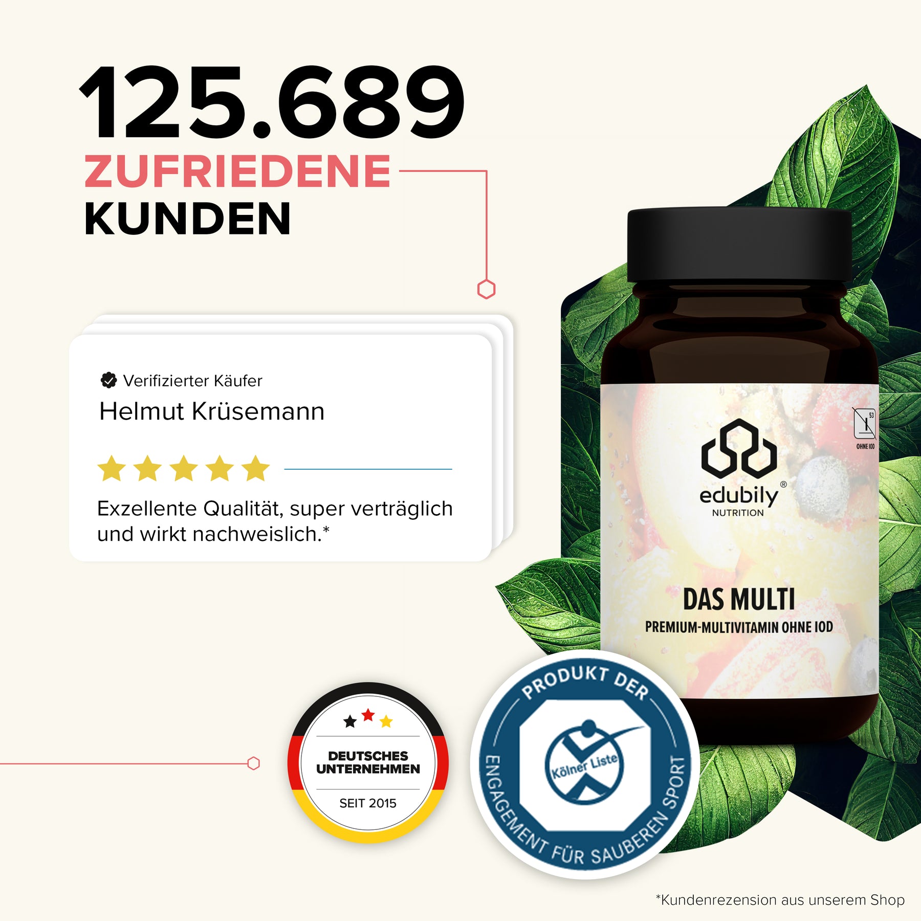 Das Multi – Premium-Multivitamin-Kapseln