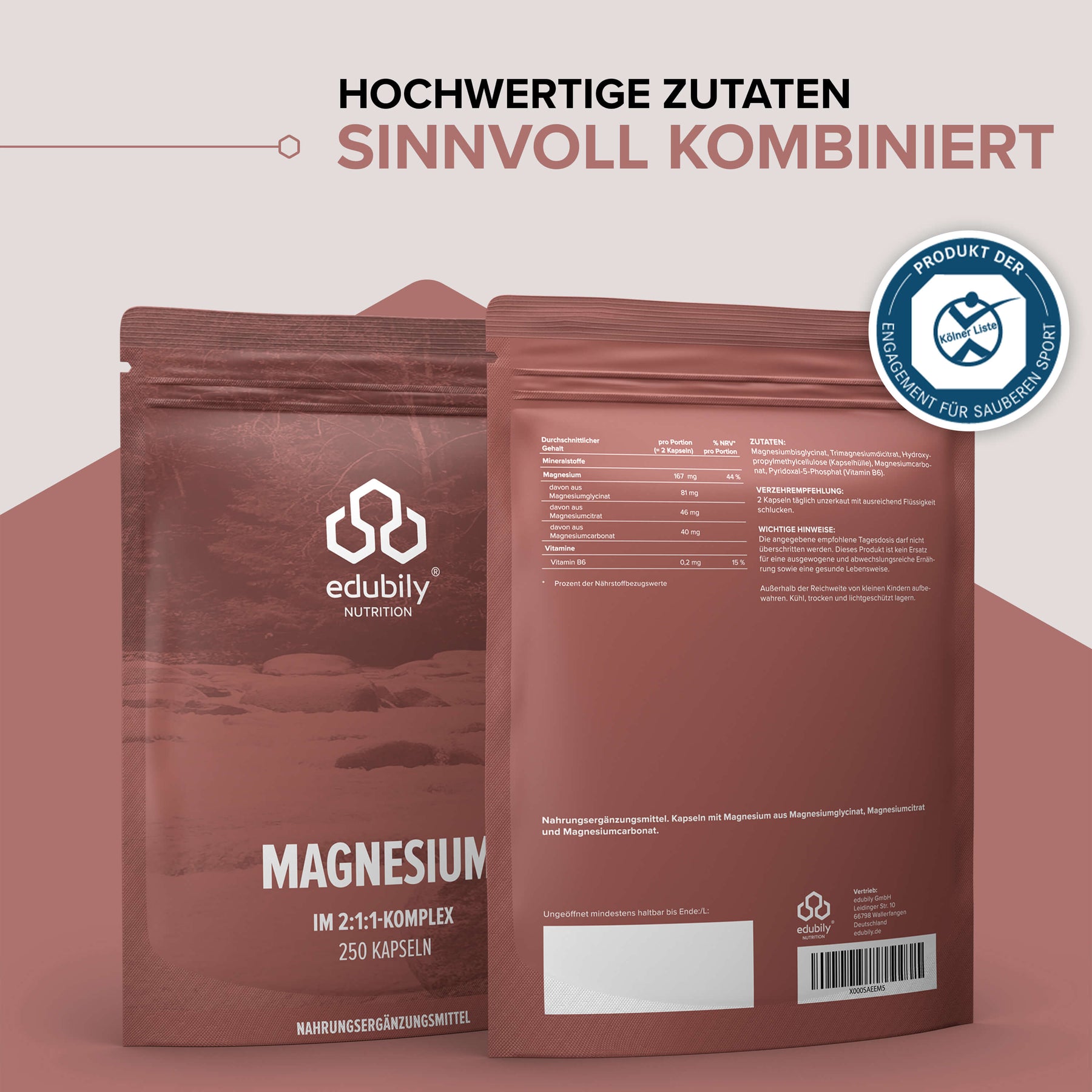 Magnesium-Kapseln