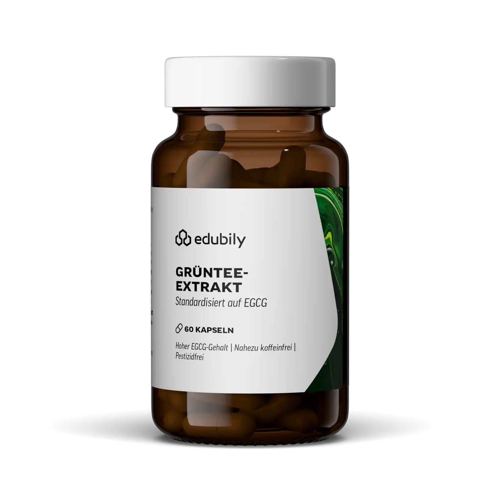 Grüntee-Extrakt Kapseln mit 50 % EGCG