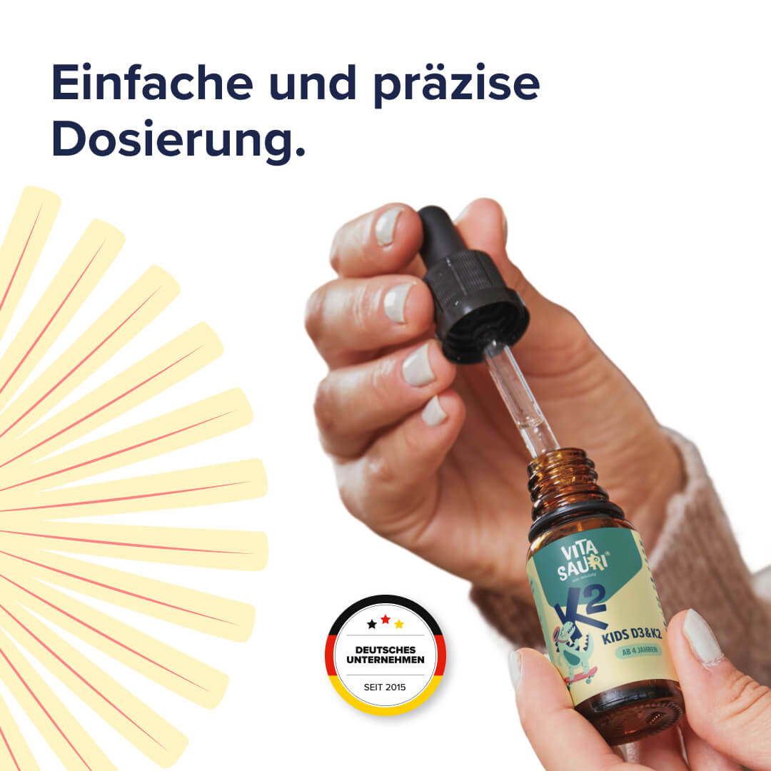 Vitasauri® – Kids Vitamin D3 mit K2
