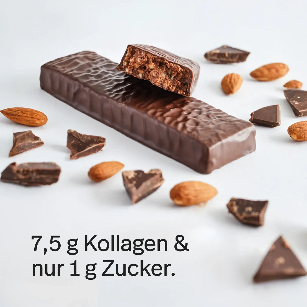 KollagenBar dunkle Schokolade mit Mandel