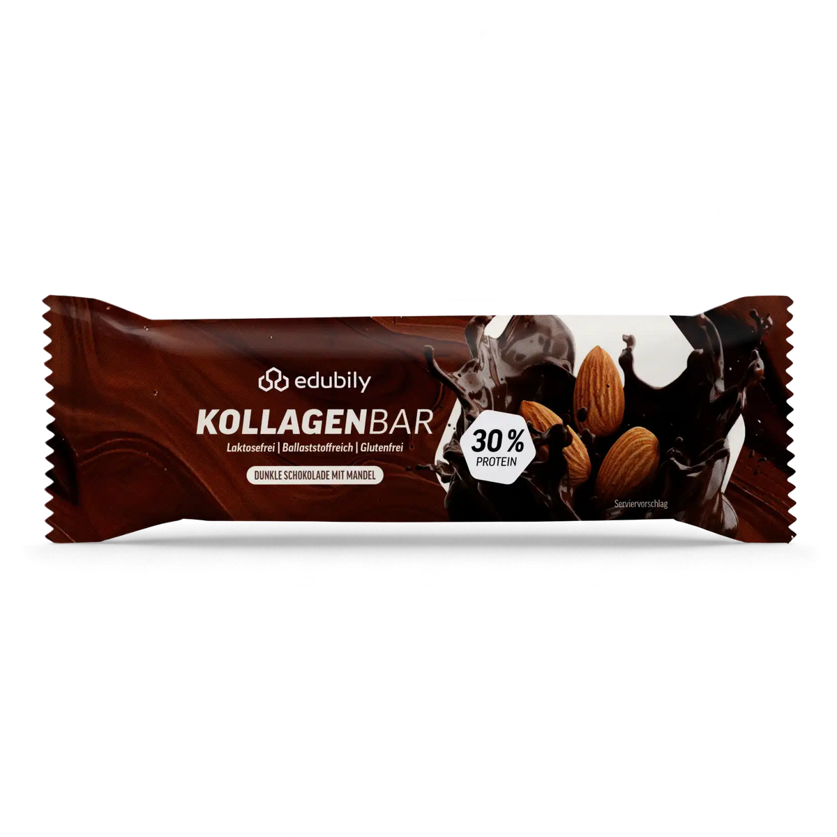 KollagenBar Dunkle Schokolade mit Mandel – Riegel