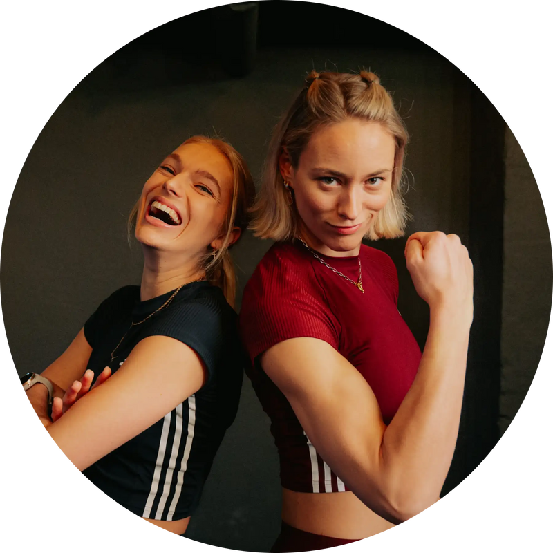 Louisa Lippmann und Linda Bock