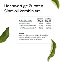Omega-3 Kapseln – Triglyceride 70 %