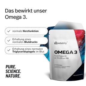 Omega-3 Kapseln – Triglyceride 70 %