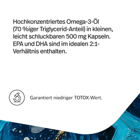 Omega-3 Kapseln – Triglyceride 70 %