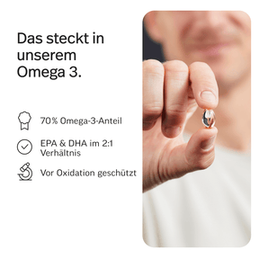 Omega-3 Kapseln – Triglyceride 70 %