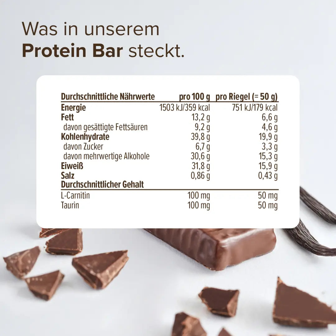 Protein Bar Chocolate Vanilla