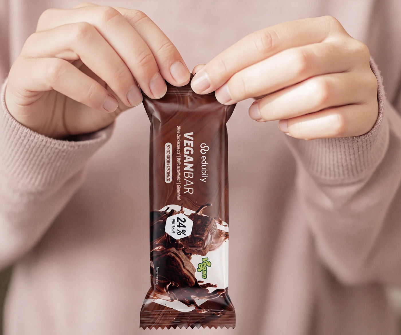 VeganBar Schokoladenkuchen