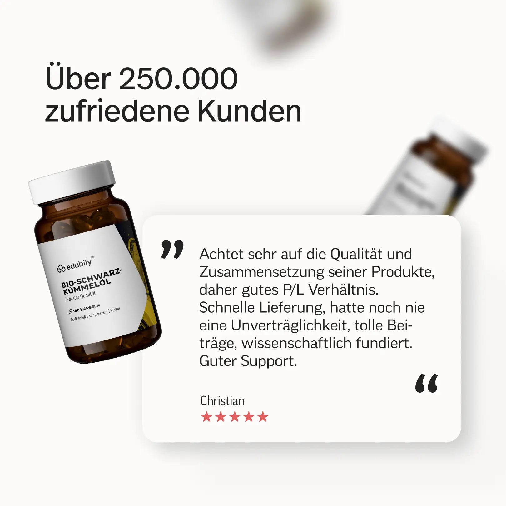 Bio-Schwarzkümmelöl Kapseln