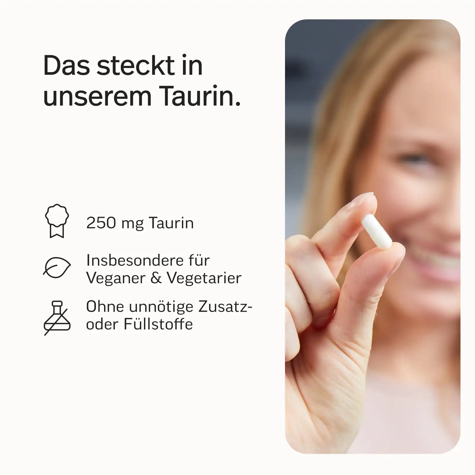 Taurin Kapseln