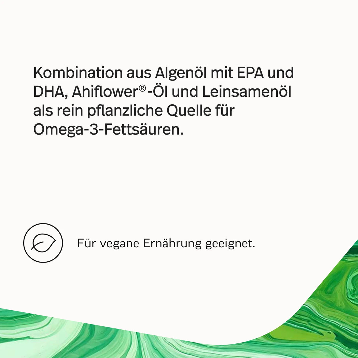 Veganes Omega-3 Öl
