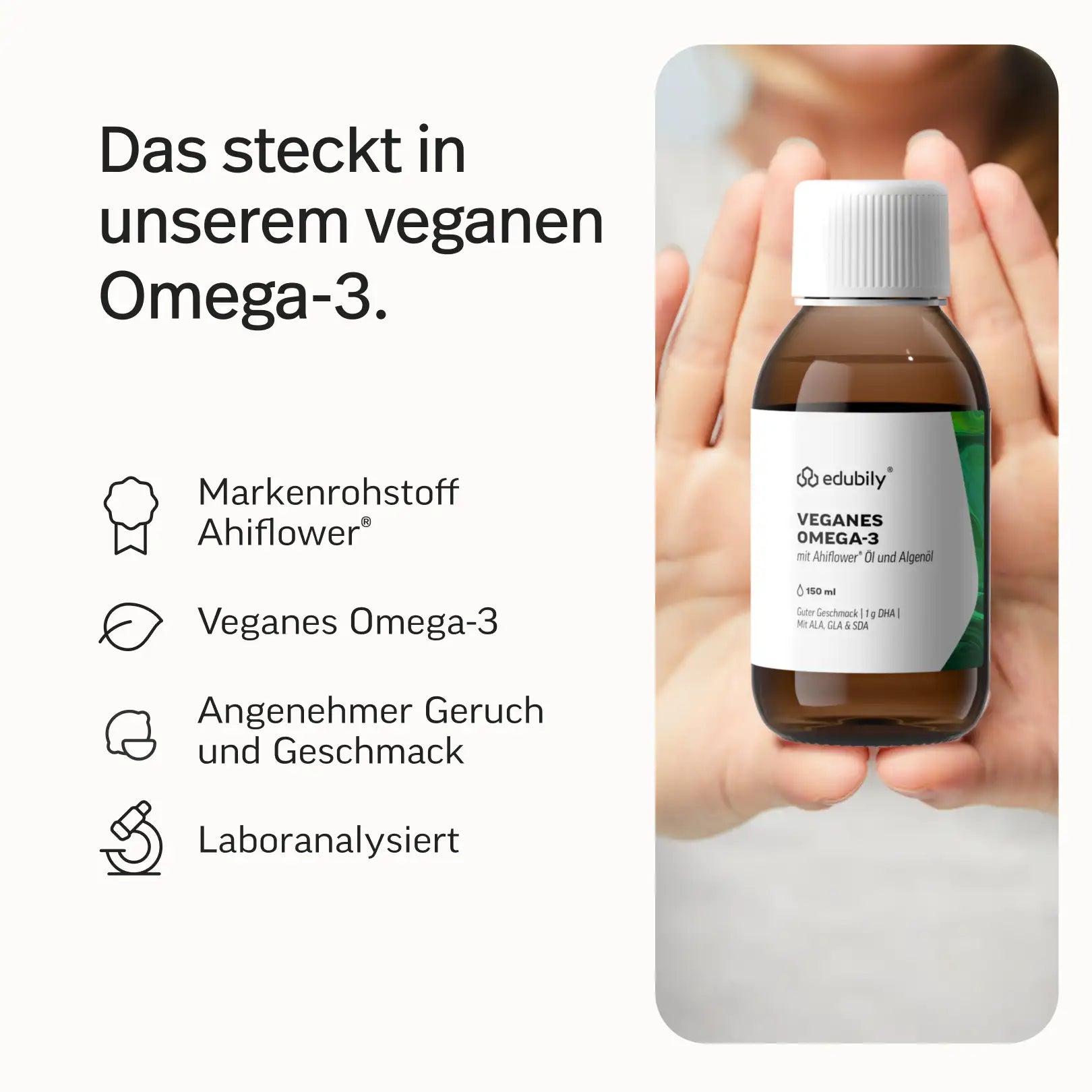 Veganes Omega-3 Öl